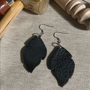 Handmade Leather Earrings